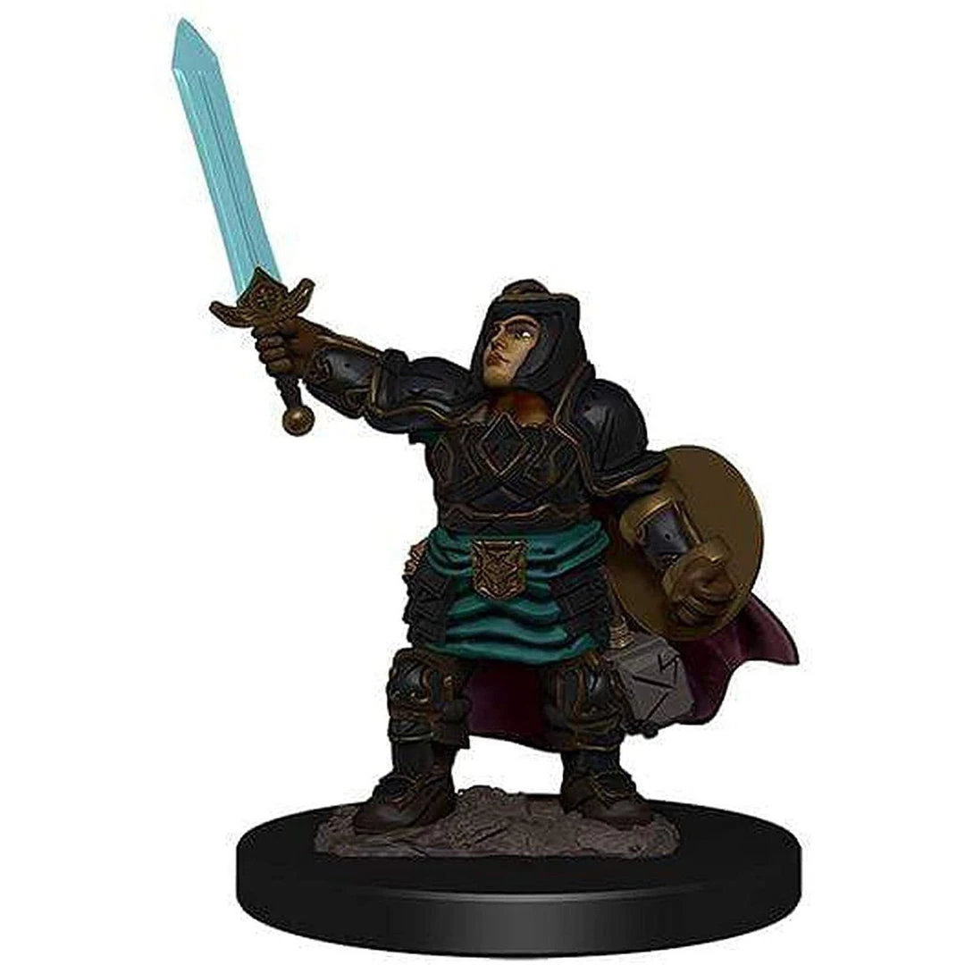 Tabletop Dungeons & Dragons: Icons Of The Realms - Dwarf Female Paladin Miniature 3 Tabletop Dungeons & Dragons: Icons Of The Realms - Dwarf Female Paladin Miniature