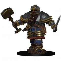 Dungeons & Dragons: Icons Of The Realms - Dwarf Male Fighter Miniature Tabletop