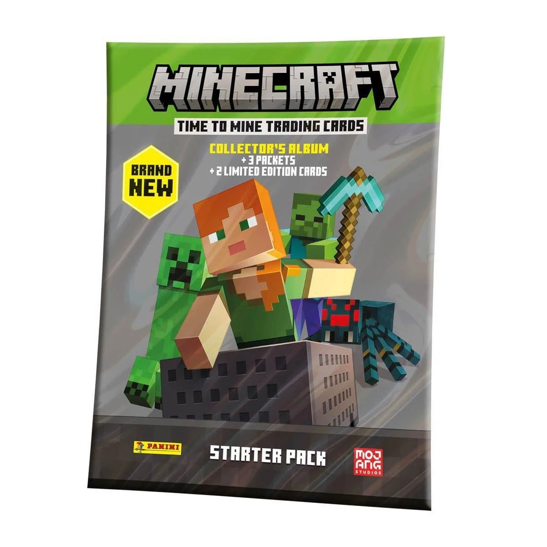 Tabletop Minecraft Time To Mine TCG Starter Pack 4 Tabletop Minecraft Time To Mine TCG Starter Pack