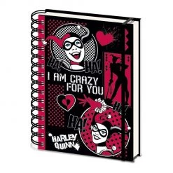 Batman HQ I Am Crazy For You Notebook