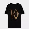 The Elder Scrolls TES: Skyrim - Metallic 10 Years T-Shirt