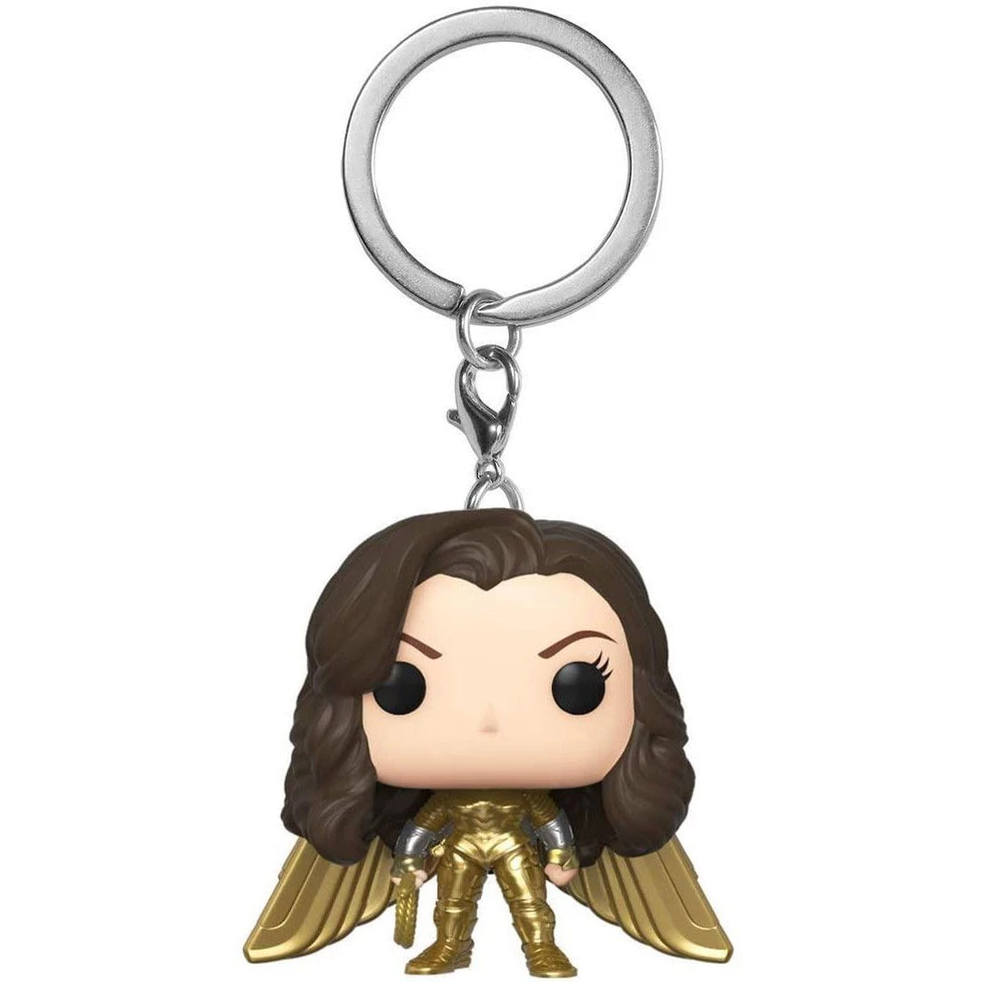 POP! Movies: Wonder Woman 1984 - No Helmet Golden Armor Keychain Film & TV 4 POP! Movies: Wonder Woman 1984 - No Helmet Golden Armor Keychain Film & TV