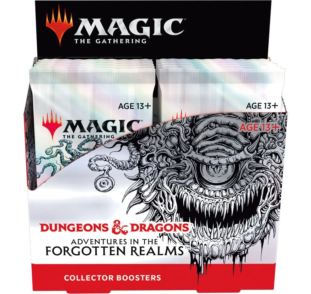Magic: The Gathering MTG: Adventures In The Forgotten Realms Collector Booster X12 Tabletop 3 Magic: The Gathering MTG: Adventures In The Forgotten Realms Collector Booster X12 Tabletop