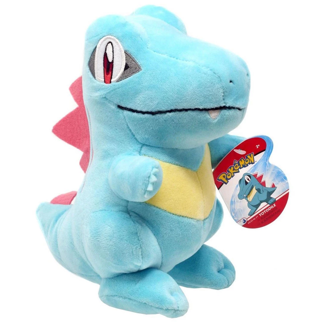 Pokemon 8" Totodile Plush Anime & Manga 4 Pokemon 8" Totodile Plush Anime & Manga