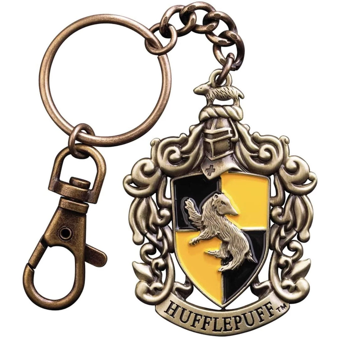 Harry Potter Hufflepuff 3D Crest Keychain Film & TV 8 Harry Potter Hufflepuff 3D Crest Keychain Film & TV