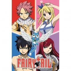 Fairy Tail Quad Maxi Poster