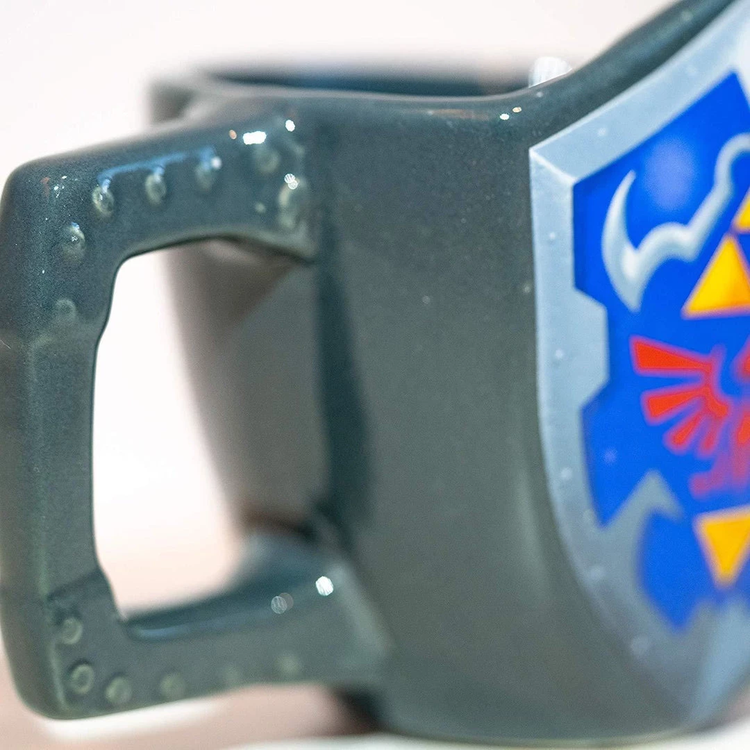 The Legend Of Zelda Shield Mug Gaming 4 The Legend Of Zelda Shield Mug Gaming
