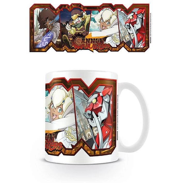 Anime & Manga Gifts CANNON BUSTERS (CHARACTER SECTORS) MUG 4 Anime & Manga Gifts CANNON BUSTERS (CHARACTER SECTORS) MUG
