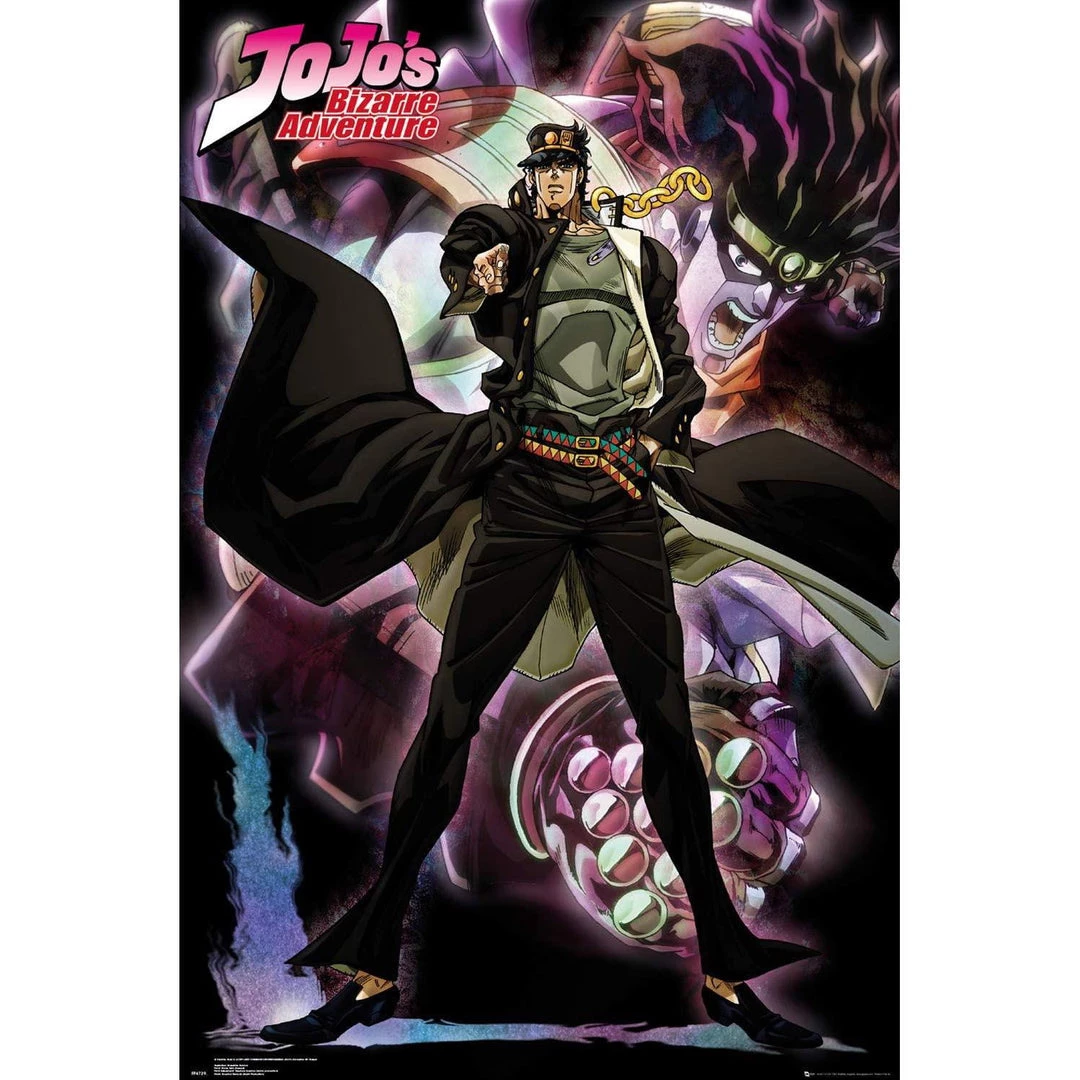 JoJo's Bizarre Adventure Home & Gifts JoJo Stardust Crusaders Poster 3 JoJo's Bizarre Adventure Home & Gifts JoJo Stardust Crusaders Poster