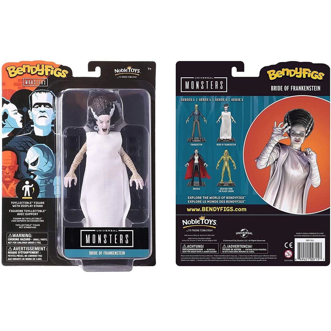 Universal Monsters Bride Of Frankenstein Bendyfig 4 Universal Monsters Bride Of Frankenstein Bendyfig