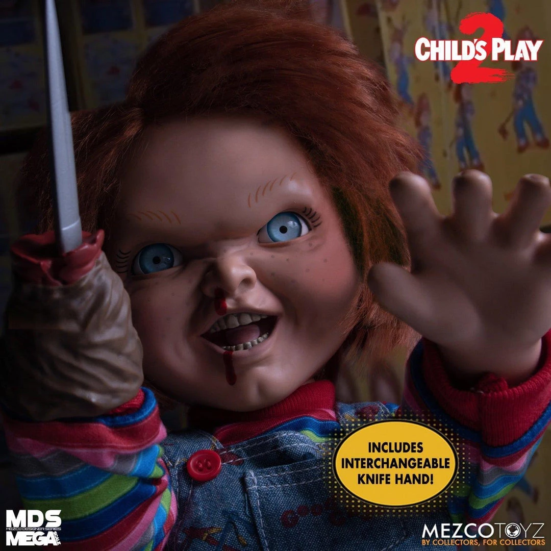 Child's Play Film & TV Chucky 2 Menacing Doll 15" 6 Child's Play Film & TV Chucky 2 Menacing Doll 15"