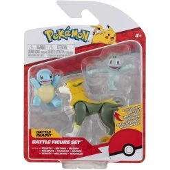 Pokemon Toys & Figures Squirtle, Machop & Boltund Battle Figurines 14 Pokemon Toys & Figures Squirtle, Machop & Boltund Battle Figurines