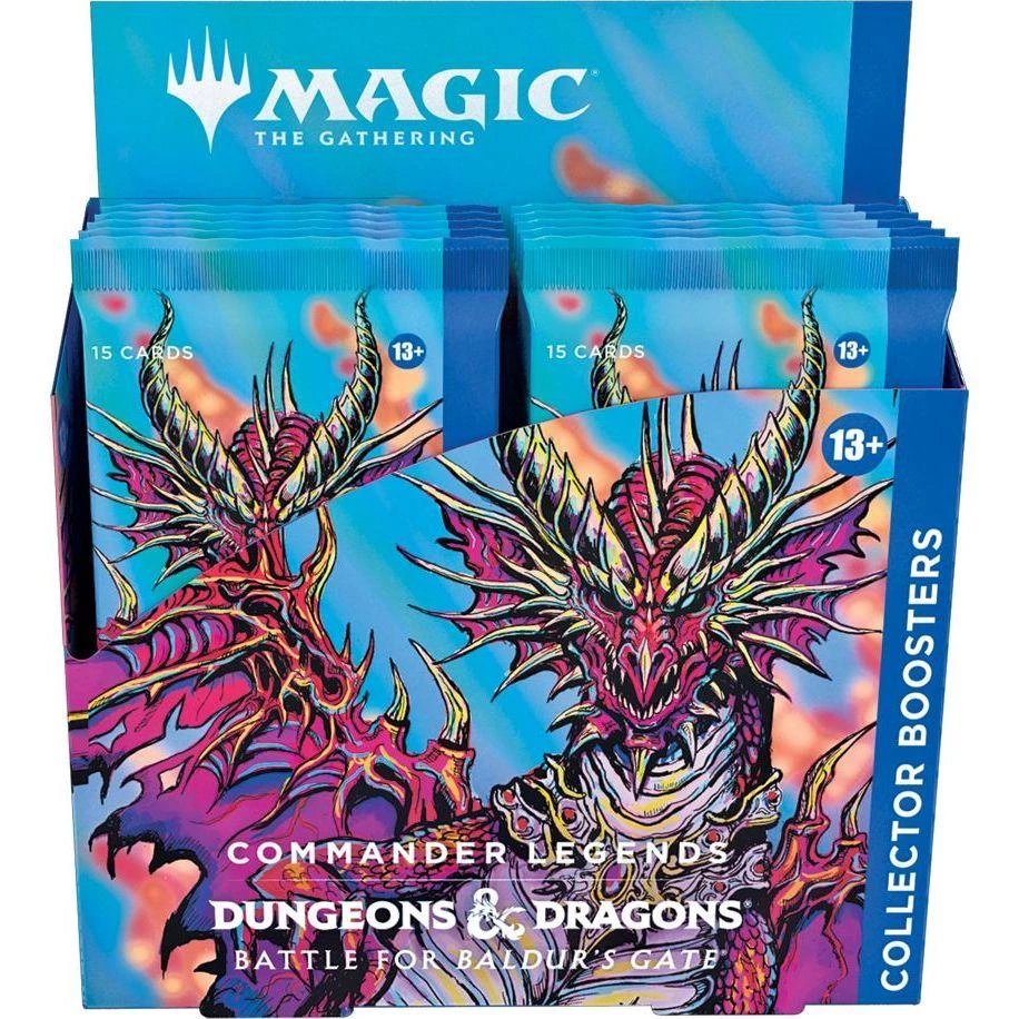 Magic: The Gathering MTG: Commander Legends: Battle For Baldur’s Gate Collector Booster X12 3 Magic: The Gathering MTG: Commander Legends: Battle For Baldur’s Gate Collector Booster X12