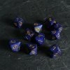 Chessex Speckled D10 Set Golden Cobalt Tabletop 2 Chessex Speckled D10 Set Golden Cobalt Tabletop