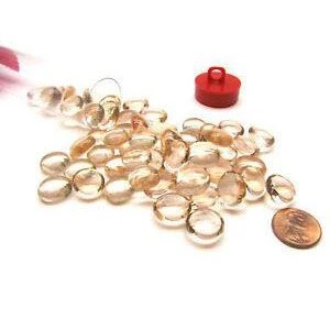 Chessex Glass Gaming Stones - Crystal Pink 3 Chessex Glass Gaming Stones - Crystal Pink