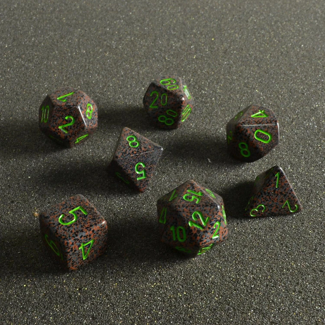 Chessex Speckled Poly 7 Set Earth 3 Chessex Speckled Poly 7 Set Earth