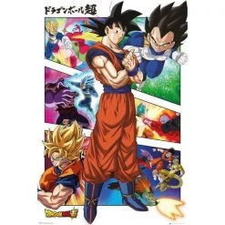 Dragon Ball Dragonball Super Panels Maxi Poster 5 Dragon Ball Dragonball Super Panels Maxi Poster