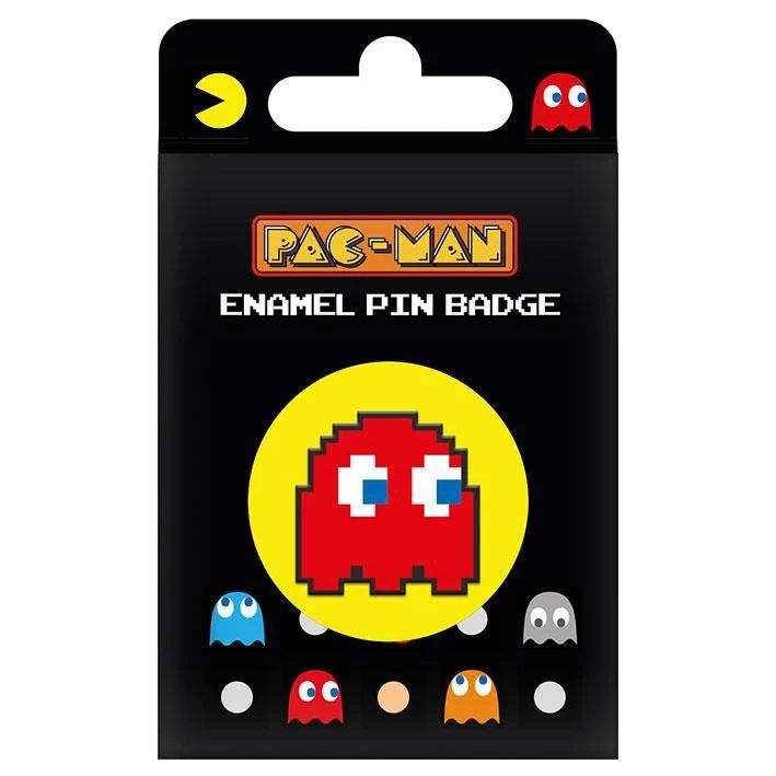 Pac-Man Gaming PAC MAN (BLINKY) ENAMEL BADGE 4 Pac-Man Gaming PAC MAN (BLINKY) ENAMEL BADGE