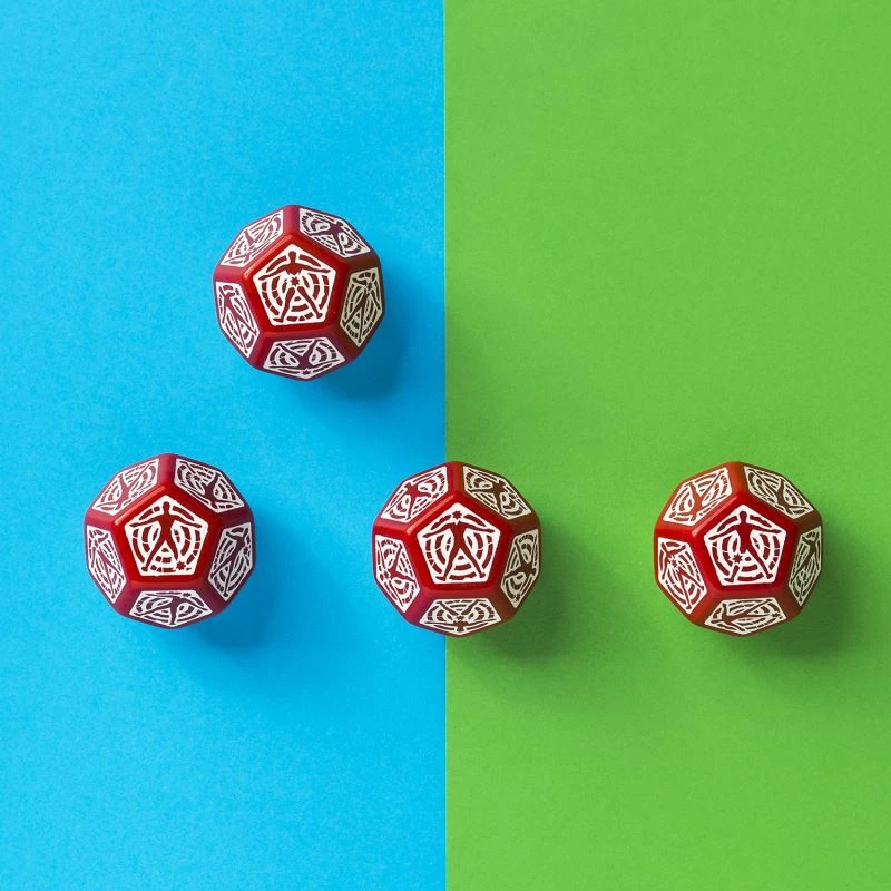 Q-Workshop D12 Red & White Hit Location 4 Q-Workshop D12 Red & White Hit Location