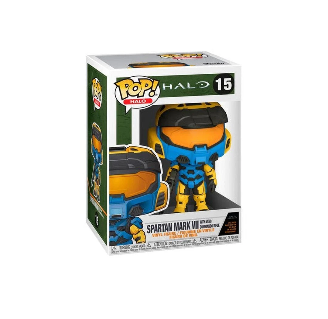 Gaming Funkos POP! Games: Halo Infinite - Spartan Mark VII With Commando Rifle (Deco) 4 Gaming Funkos POP! Games: Halo Infinite - Spartan Mark VII With Commando Rifle (Deco)