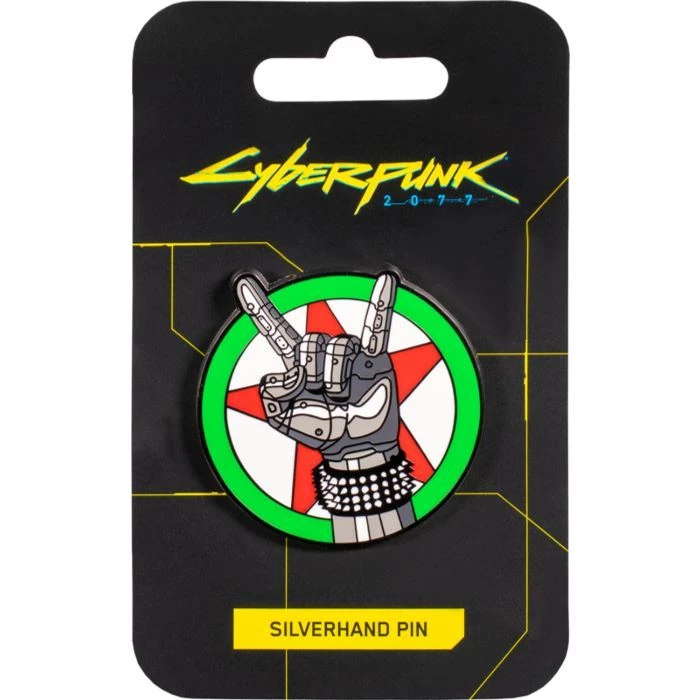 Cyberpunk 2077 Enamel Pin Badge - Johnny Silverhand 4 Cyberpunk 2077 Enamel Pin Badge - Johnny Silverhand
