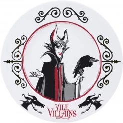 Film & TV Disney Villains Set Of 4 Plates