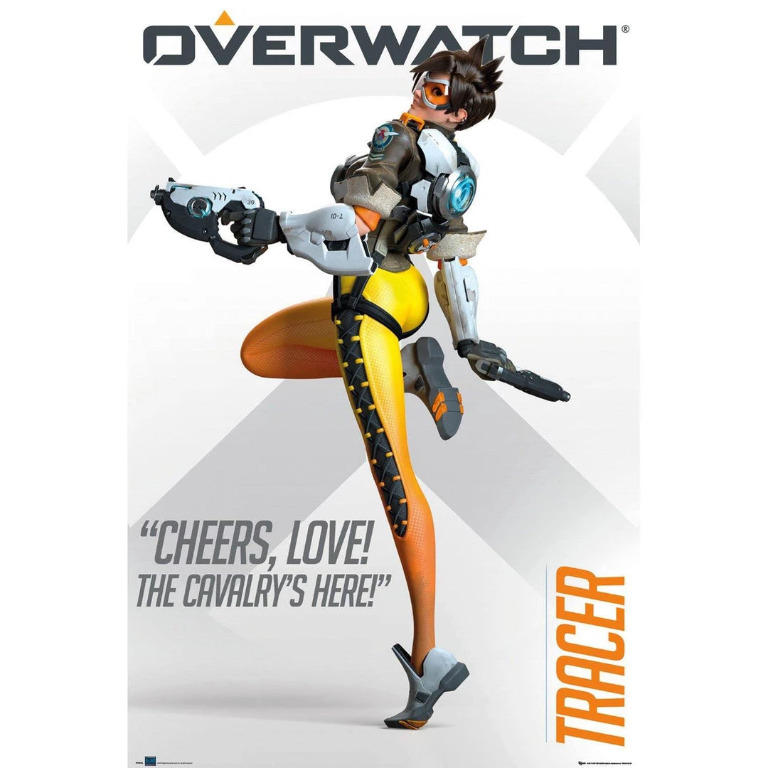 Overwatch Tracer Maxi Poster 27 3 Overwatch Tracer Maxi Poster 27
