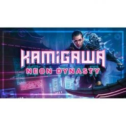 Magic: The Gathering MTG: Kamigawa Neon Dynasty Theme Booster - Green Tabletop