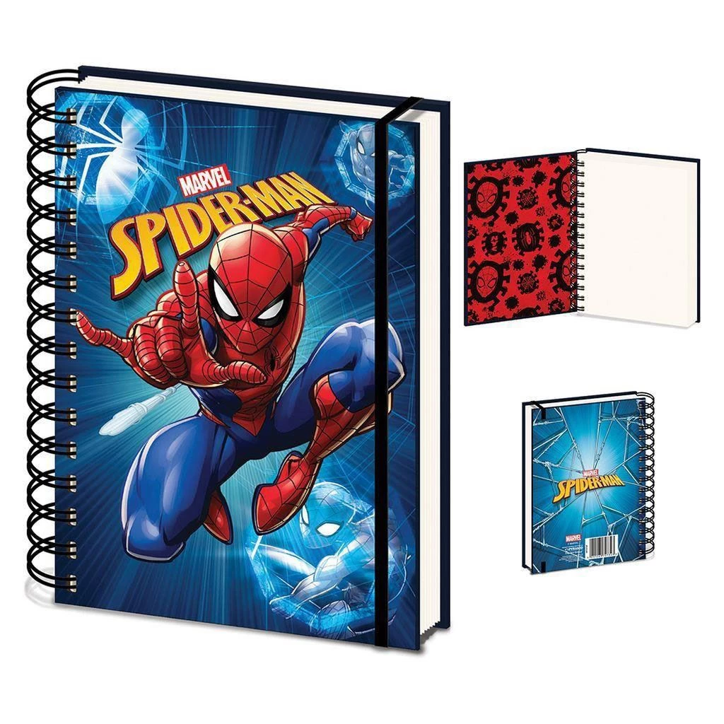 Geek-Aboo Film & TV Spider-man Web Strike A5 Notebook 3 Geek-Aboo Film & TV Spider-man Web Strike A5 Notebook
