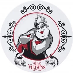 Film & TV Disney Villains Set Of 4 Plates
