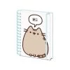 Home & Gifts Pusheen Says Hi A5 Wiro Notebook