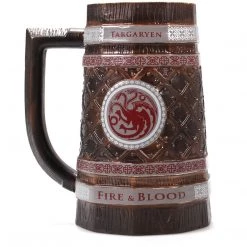 Game Of Thrones Collectible Stein - Targaryen Fire And Blood Film & TV