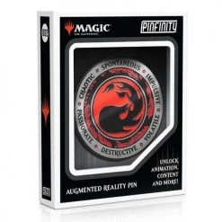 Magic: The Gathering Pinfinity - Red Mana Crest Home & Gifts