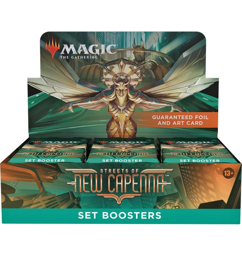 Magic: The Gathering Tabletop MTG: Streets Of New Capenna Set Booster X30 3 Magic: The Gathering Tabletop MTG: Streets Of New Capenna Set Booster X30