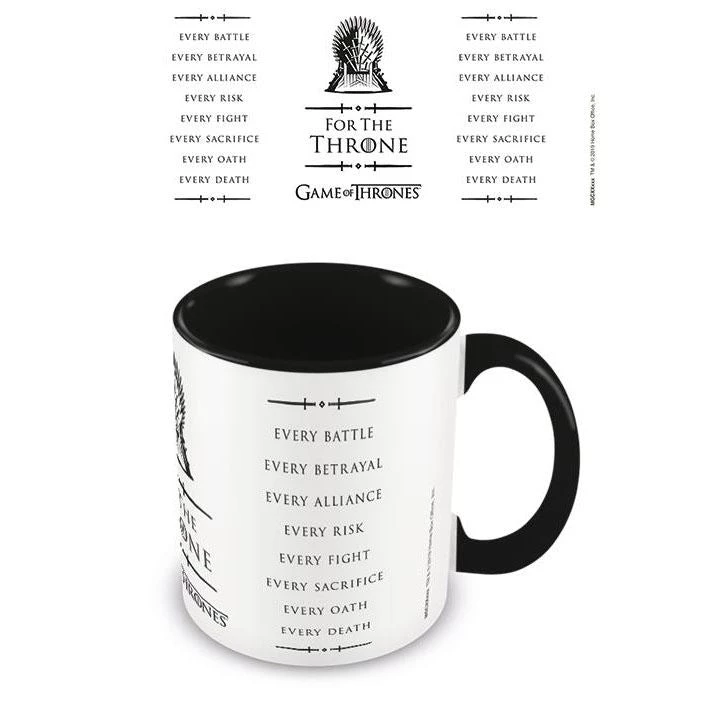 Game Of Thrones - For The Throne Mug Film & TV 3 Game Of Thrones - For The Throne Mug Film & TV