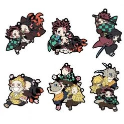 Demon Slayer: Kimetsu No Yaiba - Group 1 Rubber Mascot 6cm Charm