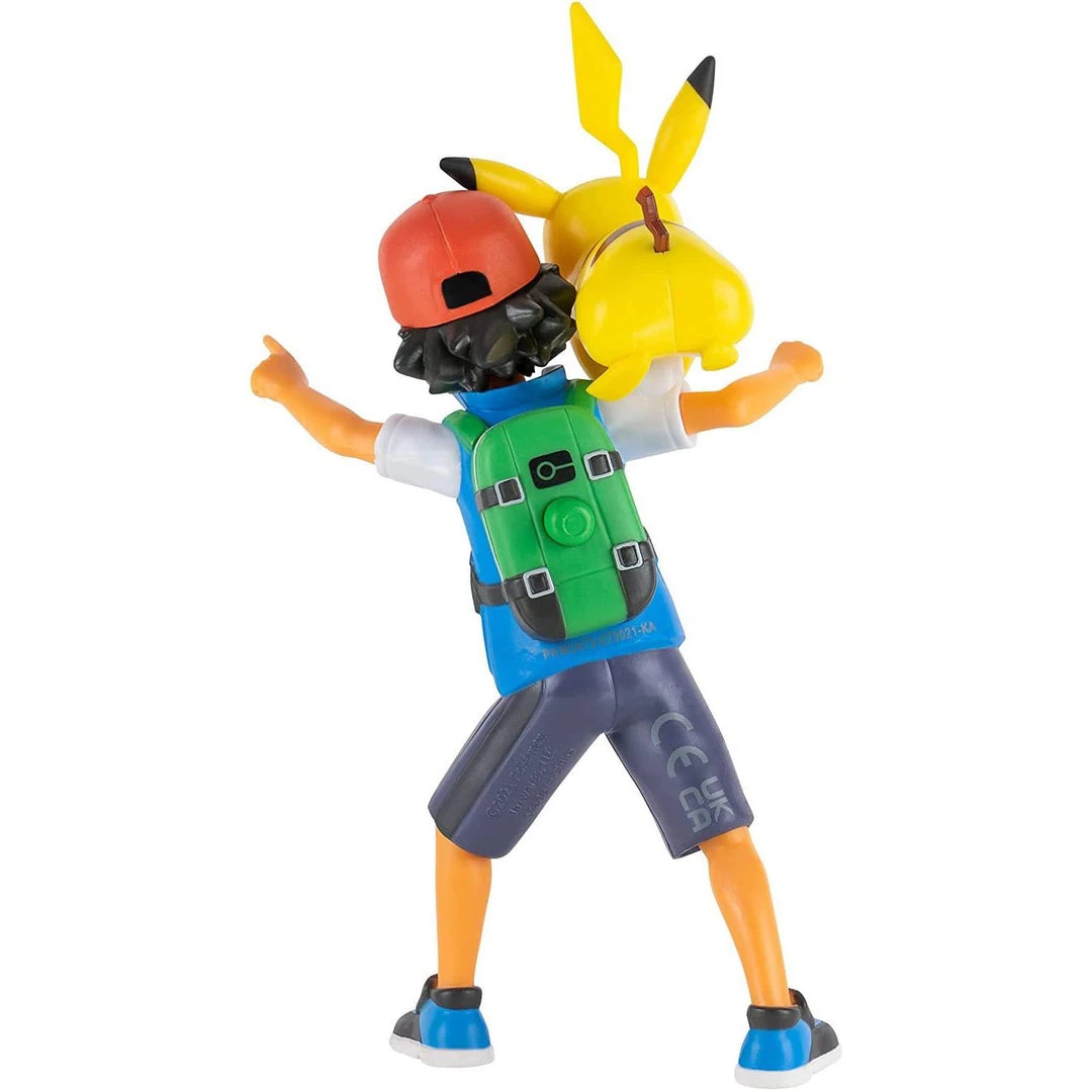 Pokemon Toys & Figures Ash & Pikachu Battle Figurine 6 Pokemon Toys & Figures Ash & Pikachu Battle Figurine