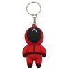 Squid Game Keychain: Triangle Guard