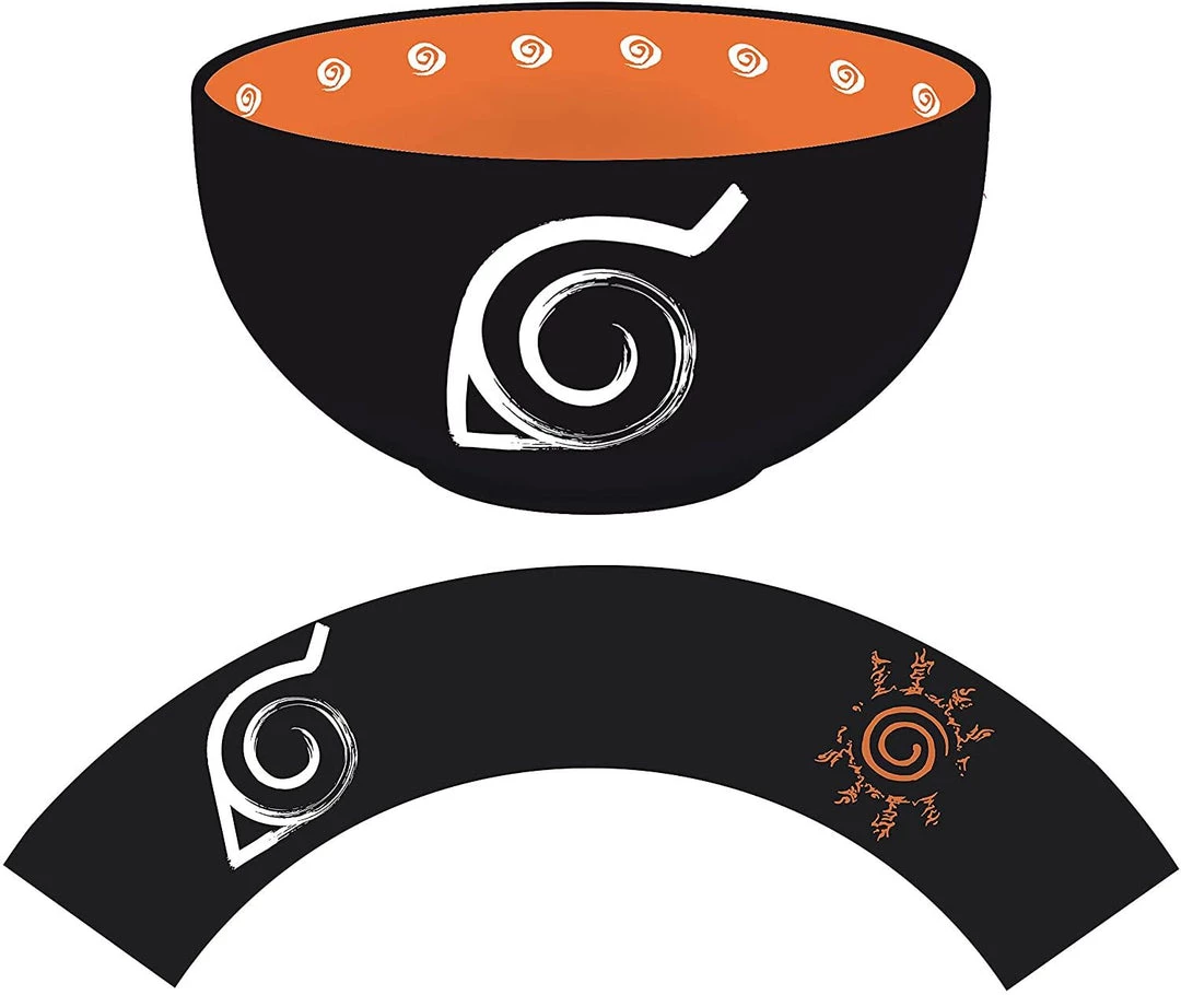 Anime & Manga Gifts Naruto Shippuden Konoha 600ml Bowl 4 Anime & Manga Gifts Naruto Shippuden Konoha 600ml Bowl