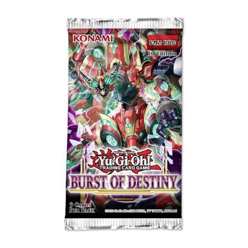 Yu-Gi-Oh! Burst Of Destiny Booster Pack 3 Yu-Gi-Oh! Burst Of Destiny Booster Pack