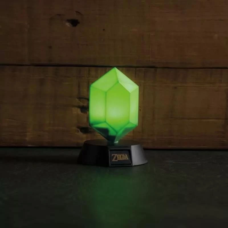 Home & Gifts The Legend Of Zelda - Green Ruppee Icon Light 3 Home & Gifts The Legend Of Zelda - Green Ruppee Icon Light