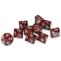 Chessex Speckled Silver Volcano Set Dice