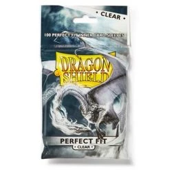 Tabletop Dragon Shield Perfect Fit 100 Card Sleeves - Clear