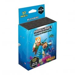 Minecraft Treasure Sticker Album: 17 Pack