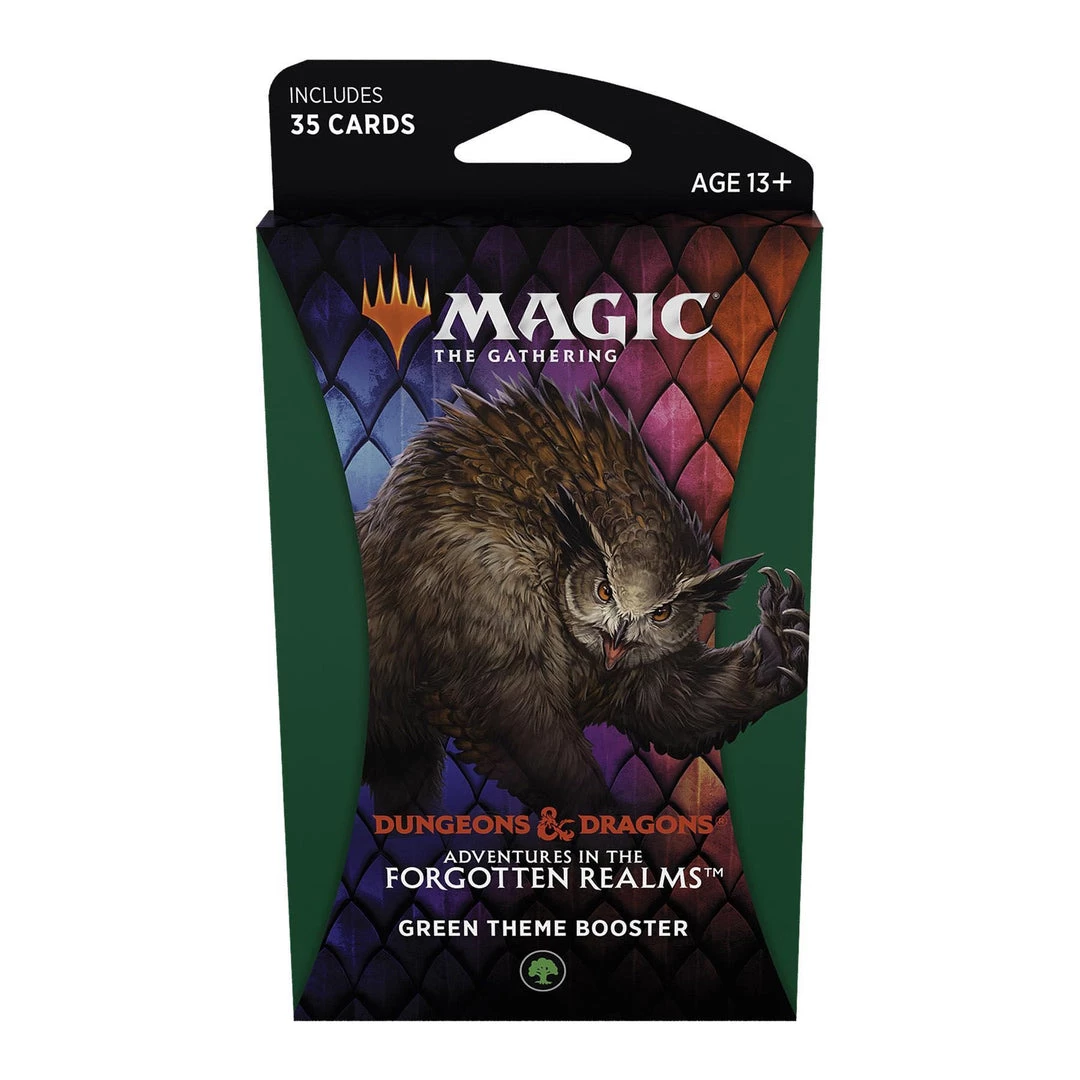 Magic: The Gathering MTG FR Theme Booster - Green Tabletop 4 Magic: The Gathering MTG FR Theme Booster - Green Tabletop