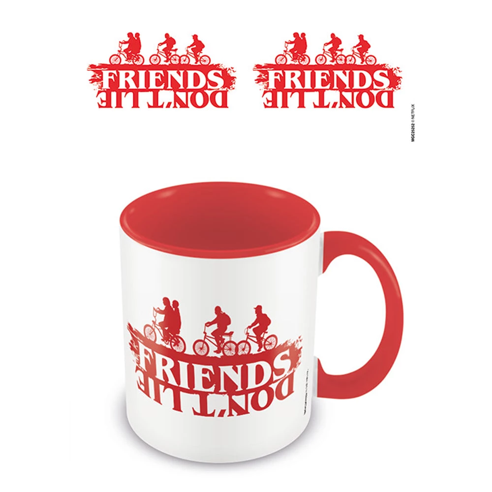 Stranger Things 'Friends Don't Lie' Ceramic Coffee Mug 3 Stranger Things 'Friends Don't Lie' Ceramic Coffee Mug