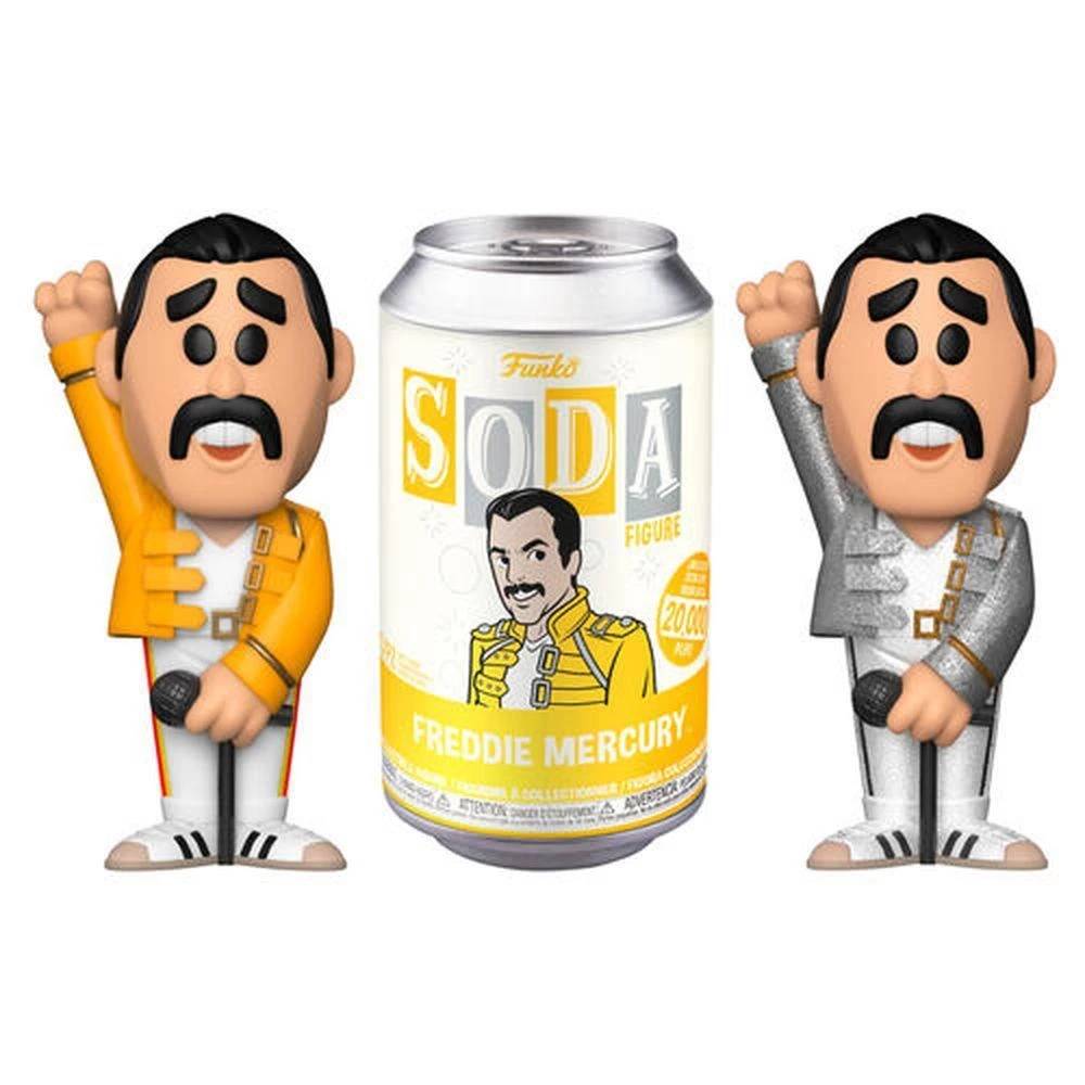 POP! Rocks: Vinyl SODA - Queen - Freddie Mercury W/Glitter Chase 5 POP! Rocks: Vinyl SODA - Queen - Freddie Mercury W/Glitter Chase
