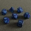 Chessex Tabletop Speckled Poly 7 Set Cobalt