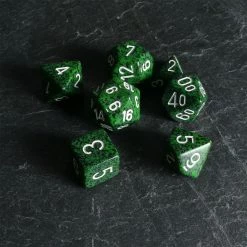 Chessex Tabletop Speckled Poly 7 Set Recon