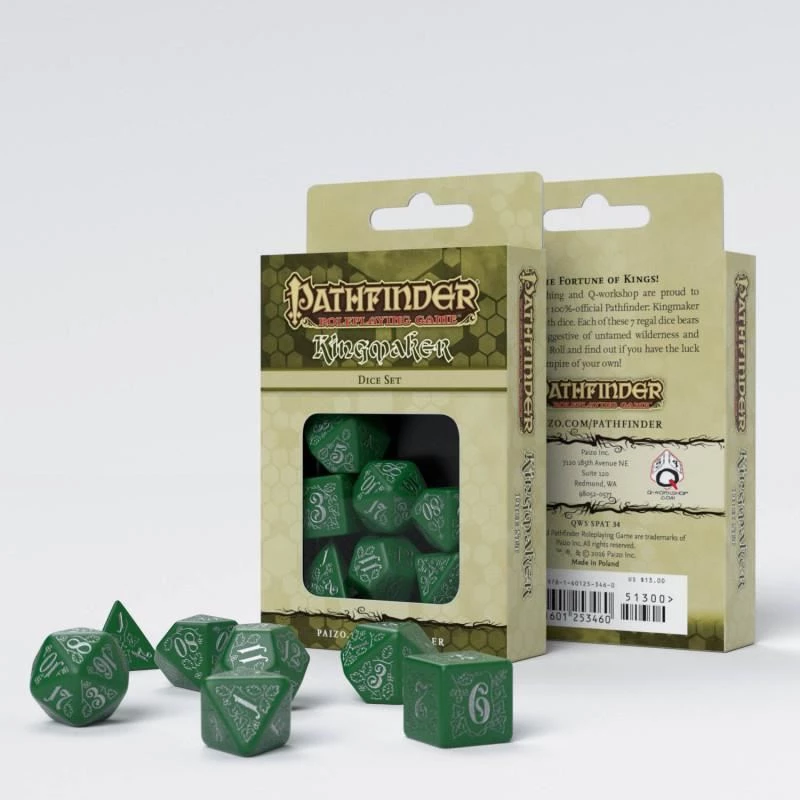 Pathfinder PF Kingmaker Dice Set Tabletop 4 Pathfinder PF Kingmaker Dice Set Tabletop